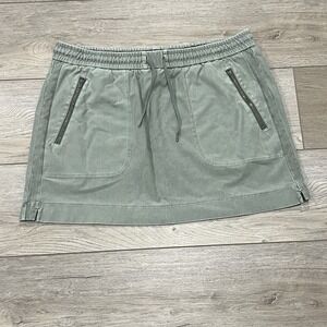Athleta Skirt Womens 14Green Farallon Utility Athleisure Modest Mini Casual Hike